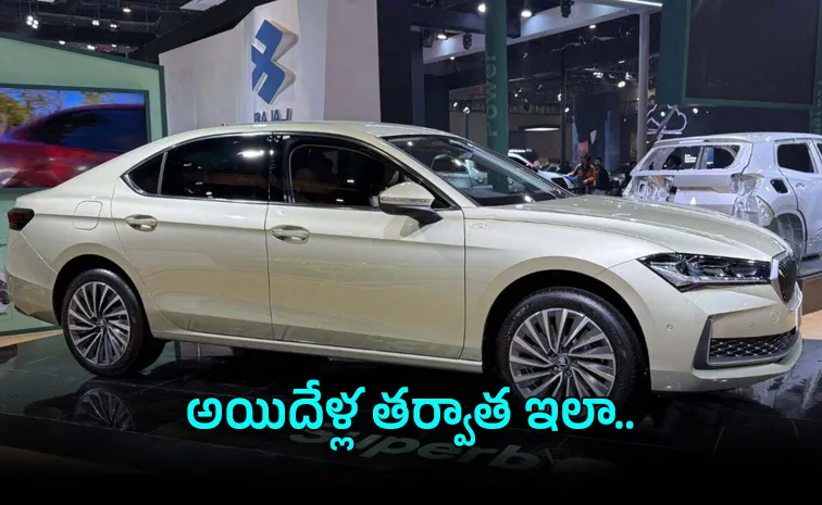 Big Comeback Skoda Relaunches Diesel Cars in India Superb TDI Octavia RS Back