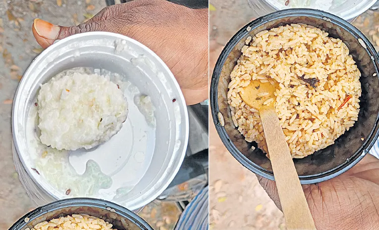 Stale Food Served At Bhogapuram Airport Inauguration