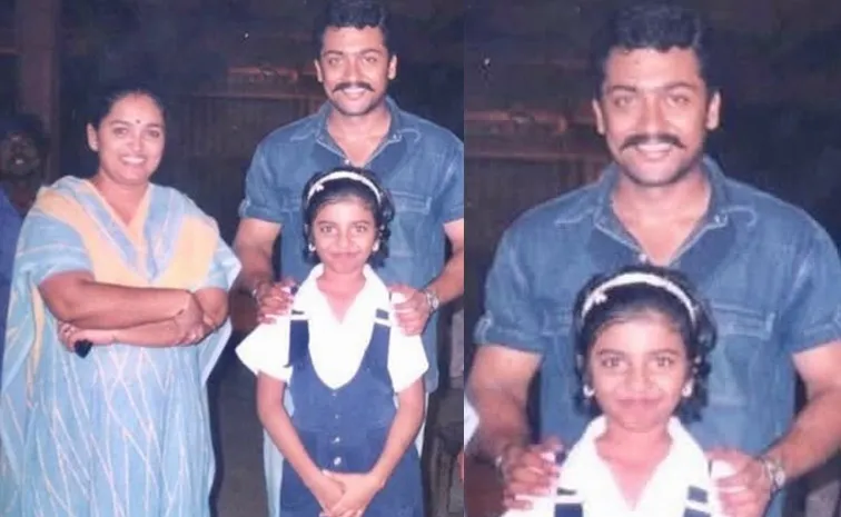 Actress Raveena Ravi Met Suriya After So Many Years