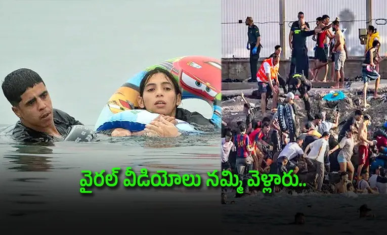 Spain deploys floating barrier in Ceuta after migrant surge