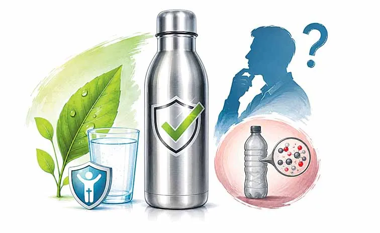 Not all steel bottles available in the market are safe for health