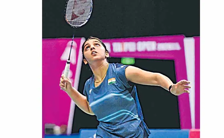 Tanvi Sharma in badminton final