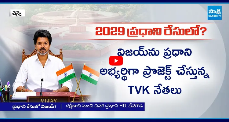 సౌత్ నుంచి PM.. 2029 ప్రధాని రేసులో విజయ్
