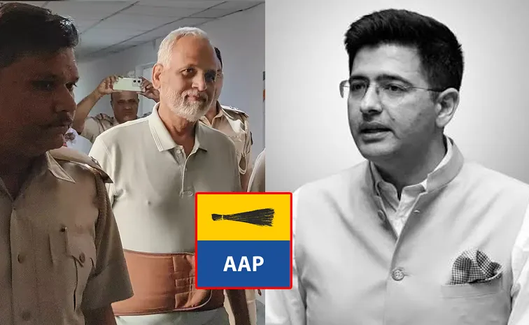 AAP questions Raghav Chadha role in tender scam