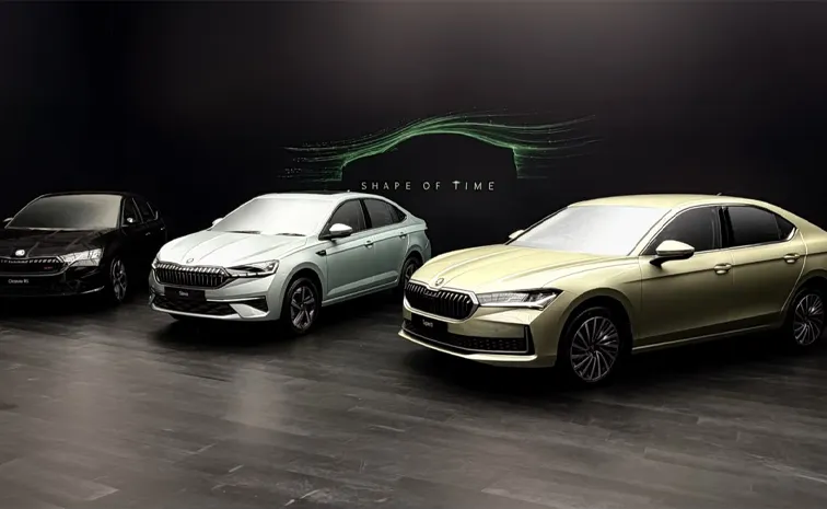 Big Comeback Skoda Relaunches Diesel Cars in India Superb TDI Octavia RS Back