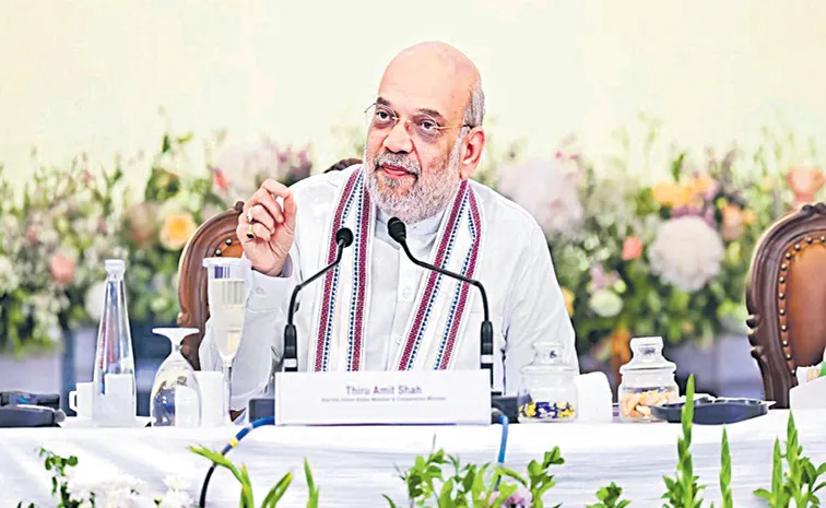 Amit Shah Says Discussions are only solution to water disputes between states
