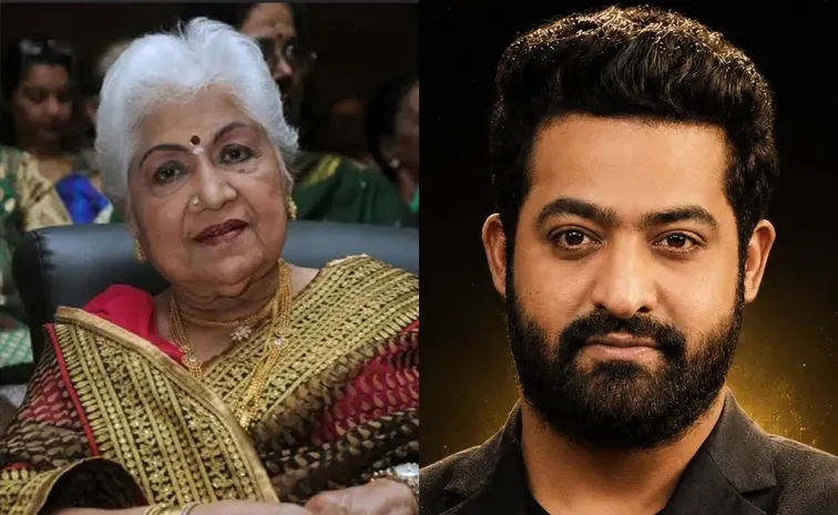 Tollywood hero Jr Ntr Condolences To Sowcar Janaki demise