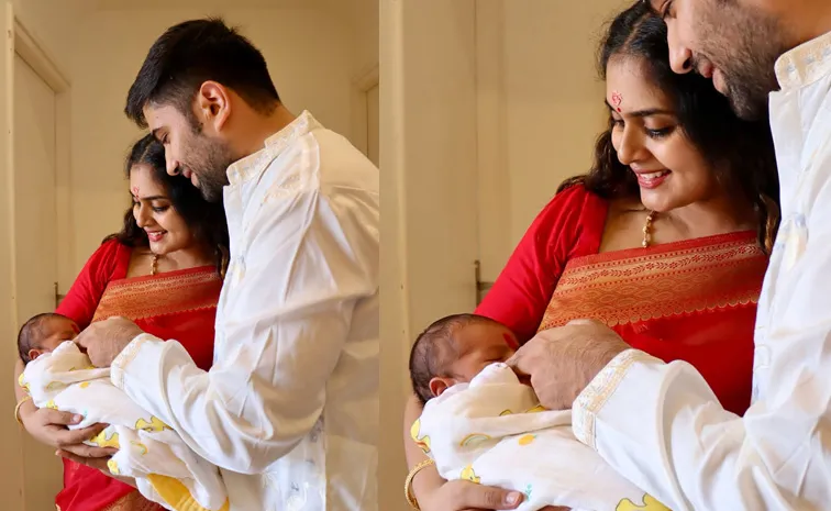 Kerintha Movie Actress Sukrithi Blessed Baby Boy
