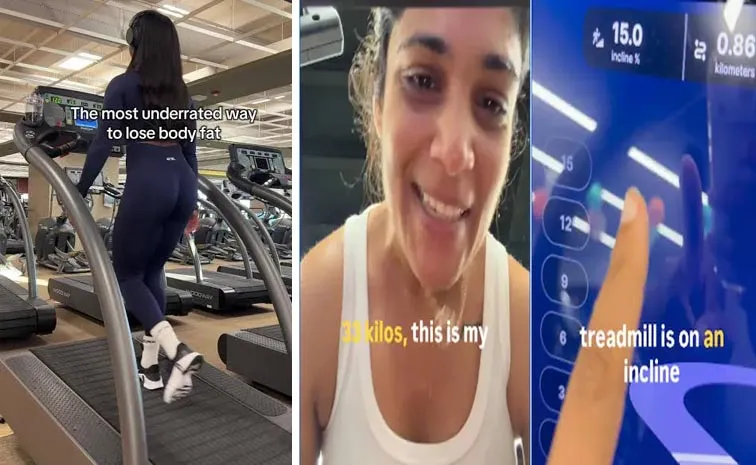 Woman Lost 33 Kgs With Incline Walking At 15 Percent