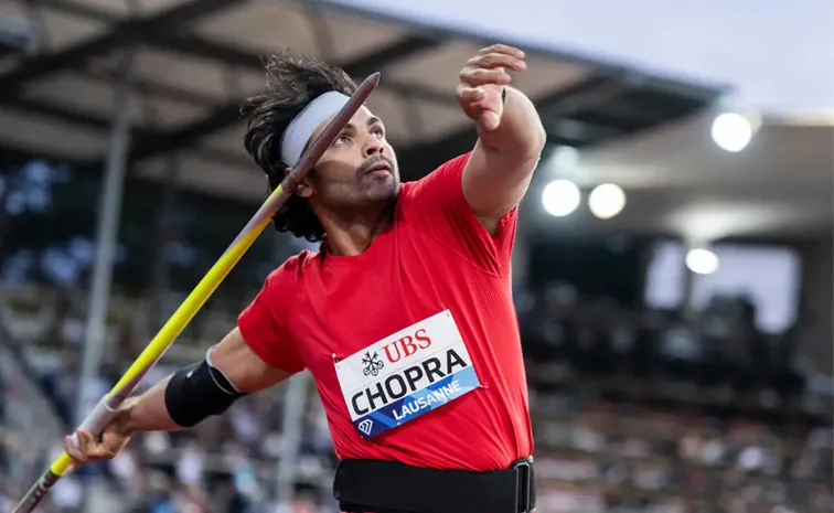 Neeraj Chopra-Throw Earns Silver Medal In Lausanne Diamond League 2026