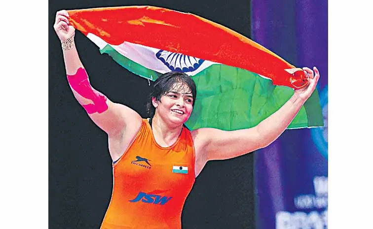India wins six medals in womens freestyle wrestling championship