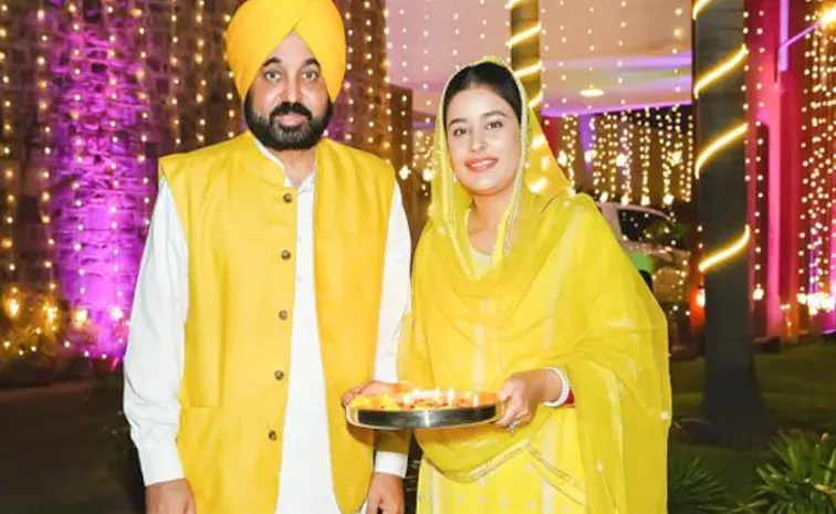 BJP Joins Calls For Bhagwant Mann Resignation Over Allegations Against Wife