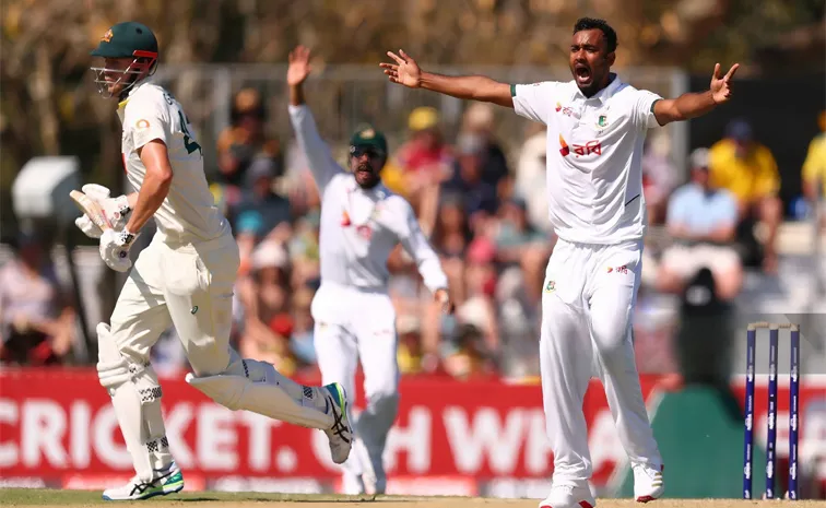 Shoriful Islam 7-Wkts-Australia-210-All-Out-Restricts-Lead- just 146 Runs