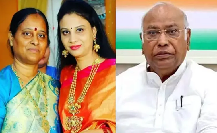 Konda Surekha meets Mallikarjuna Kharge