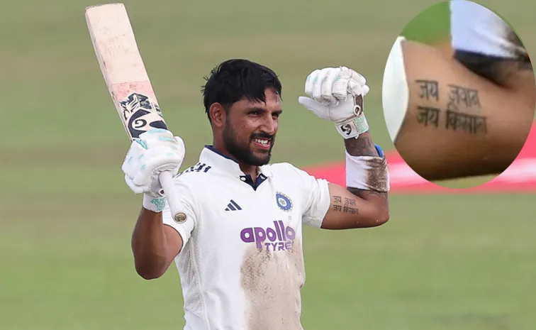 Dhruv Jurel Reveals Reason-Showing-Tatoo-After-Century-Celebration