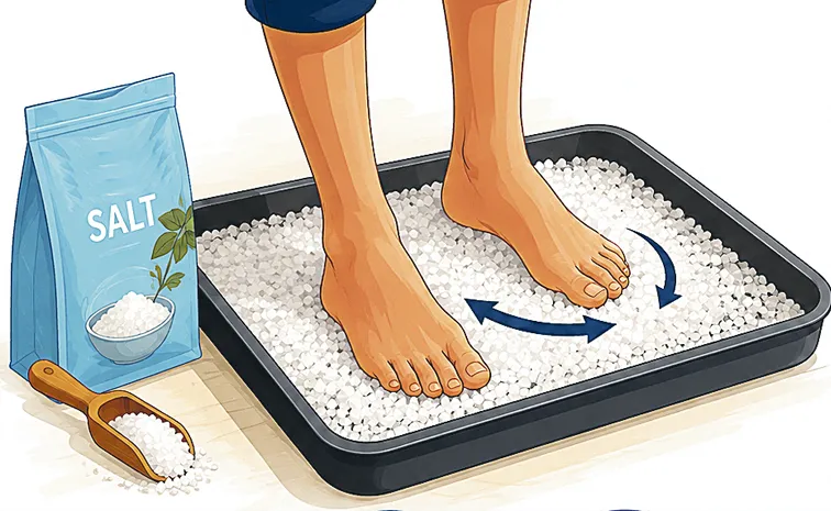Standing on salt before bed for better sleep: does it actually work