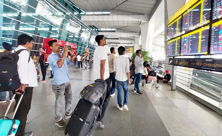 15 flights diverted from Delhi airport as city hit by heavy rain