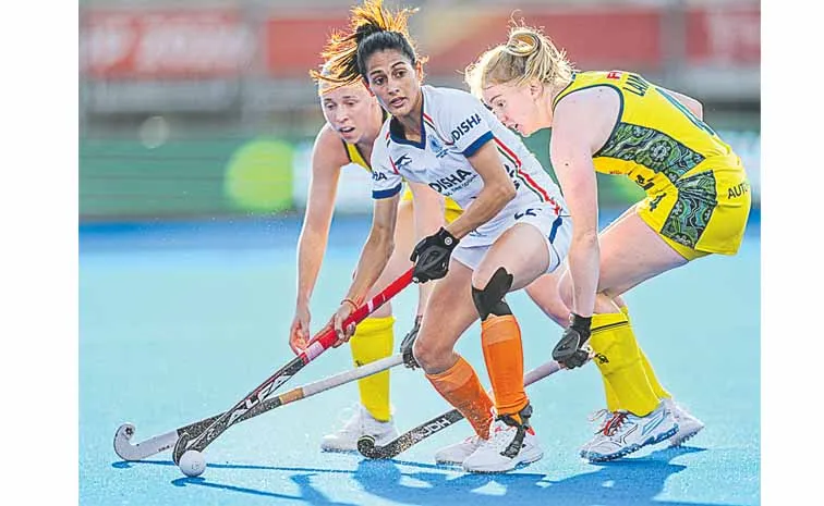 Disappointment for Indian womens hockey team