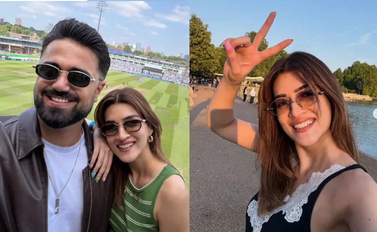 Kriti Sanon happy pic with rumoured beau Kabir amid Raksha Bandhan ad