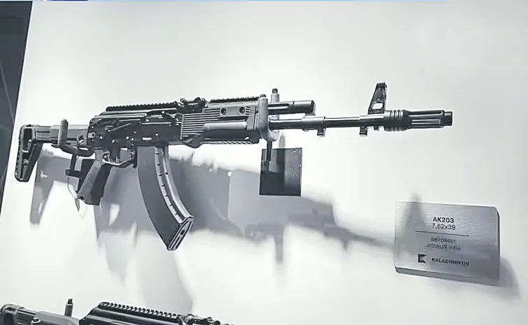 AK-203 Sher was successfully test-fired at Amethi Korwa Ordnance Factory