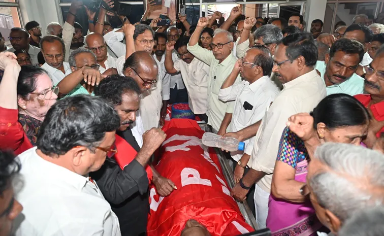 Communist Leader Sarampallis Body Donated to Gandhi Medical College