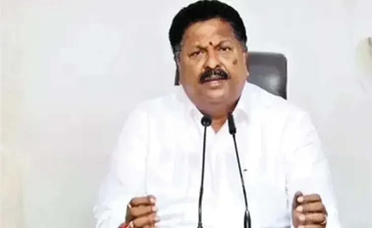 అక్రమ కేసులో మాజీ మంత్రి కారుమూరికి రిమాండ్‌ 