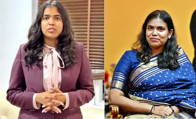 women leaders support to Minister keerthana