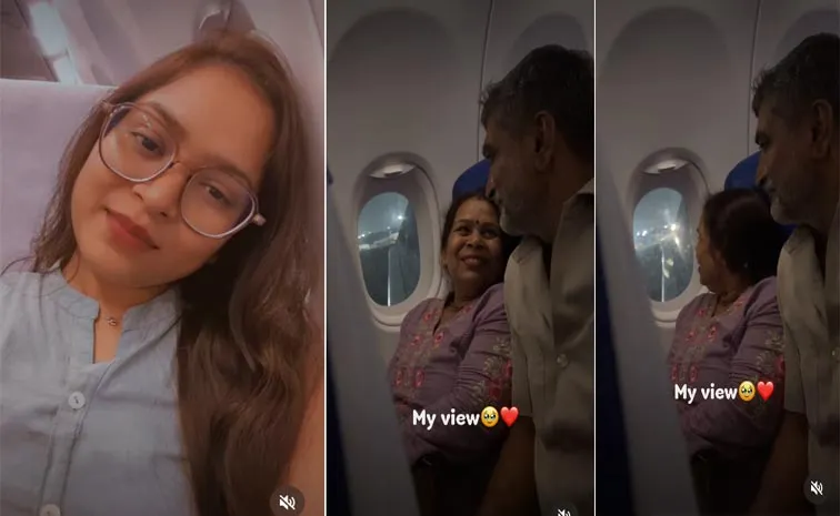Woman shares emotional moment as parents take first-ever flight viral