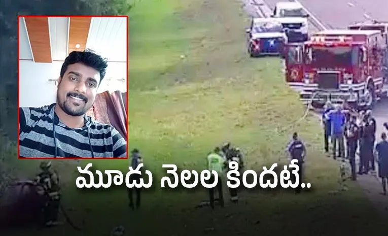 Tragedy in Florida: Three Telangana Youths Killed in Road Accident