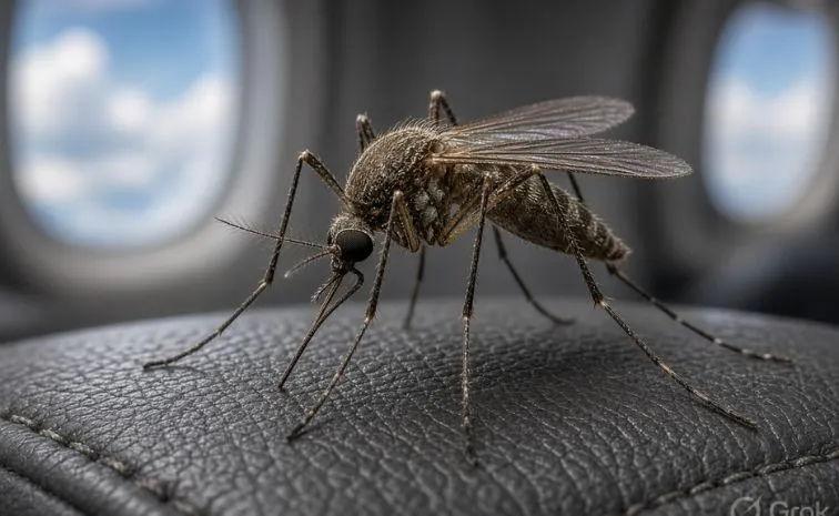   airport employee succumbed malaria arrival mosquito plane