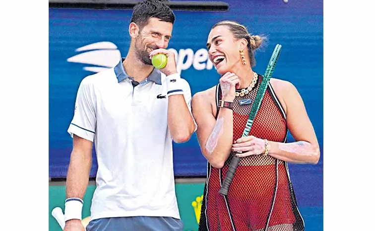Djokovic and Sabalenka pair loses in first round