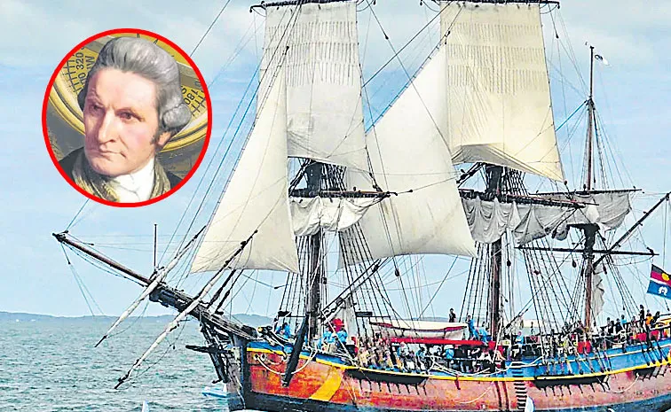 Time Machine: captain james cook voyages