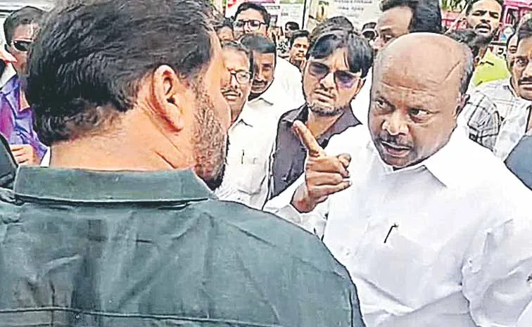 Jana Sena MLA Panchakarla Ramesh Babu lashed out at TDP leaders