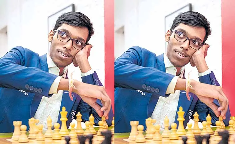 Indian Grandmaster Praggnanandhaa in Grand Chess Tour Tournament Finals