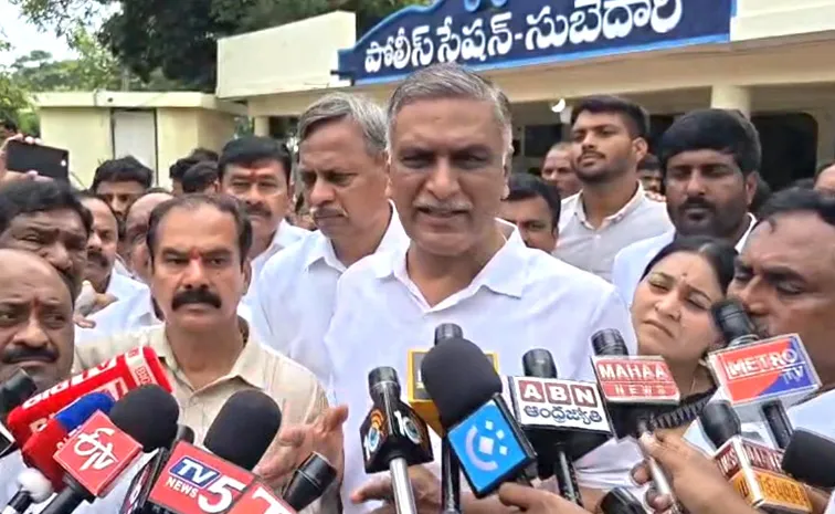 BRS Leader Harish Rao Slams Revanth Sarkar