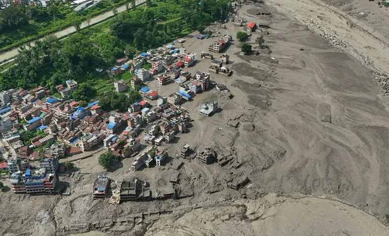 Nepal Devasting Floods Washes Away Villages