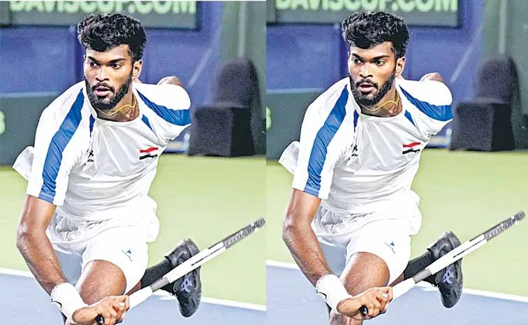Dakshineswar Suresh loses in Winston Salem Open ATP 250 tennis tournament
