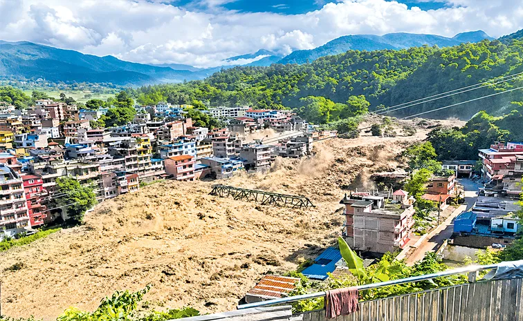 Hundreds missing and scores dead as flash flood hits Nepal