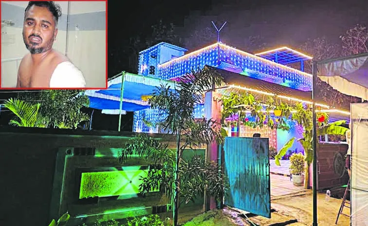 Telugu Desam leaders at a rave party in Visakhapatnam