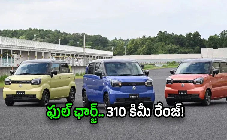 Suzuki Unveils e Sky Electric Kei Car Offers 310 Km Range