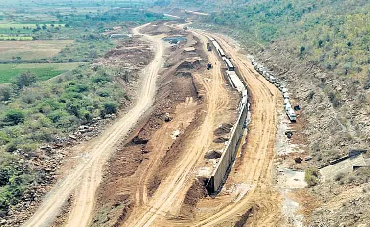 Chandrababu Naidus credit chori in Veligonda Project