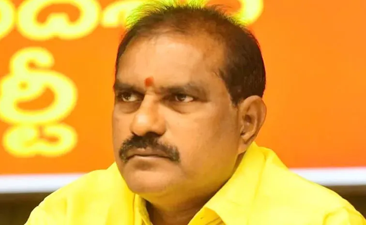 Veligonda Project Victim Protest: Sour Experience to Nimmala Ramanaidu
