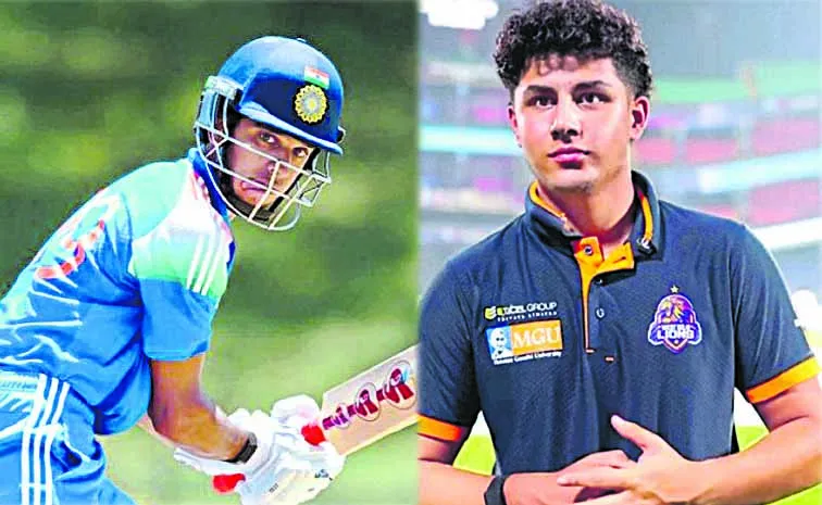 Dravids son Anvay and Sehwags son Aryavir selected in India U19 team