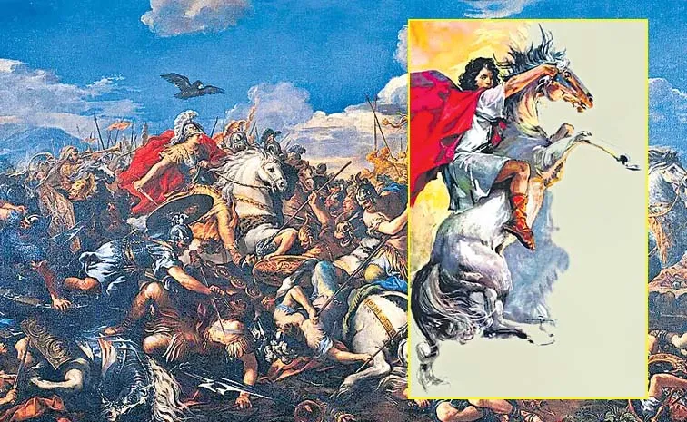 Young Alexander Tames Bucephalus With Brilliant Insight2
