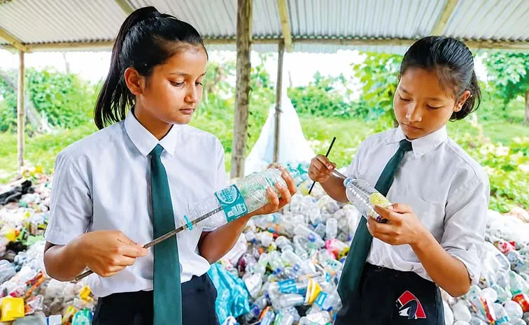 Assam School Accepts Plastic Waste As Fees For Free Education