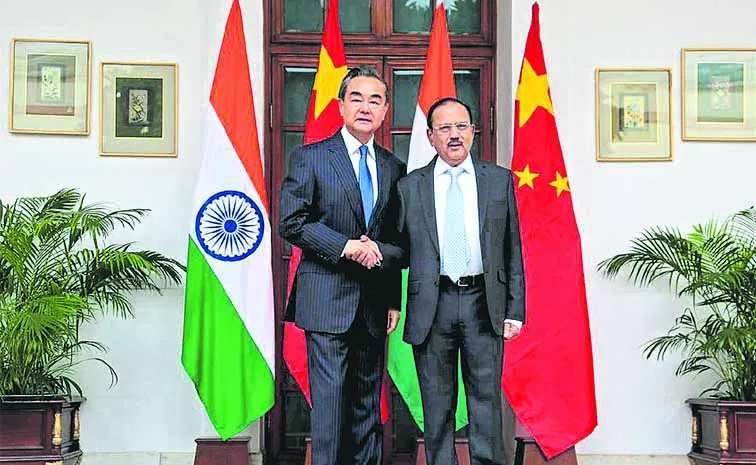 Ajit Doval held talks with Chinese Vice President Han Zheng and Foreign Minister Wang Yi 
