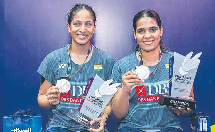 Gayatri and Teresa pair wins doubles title