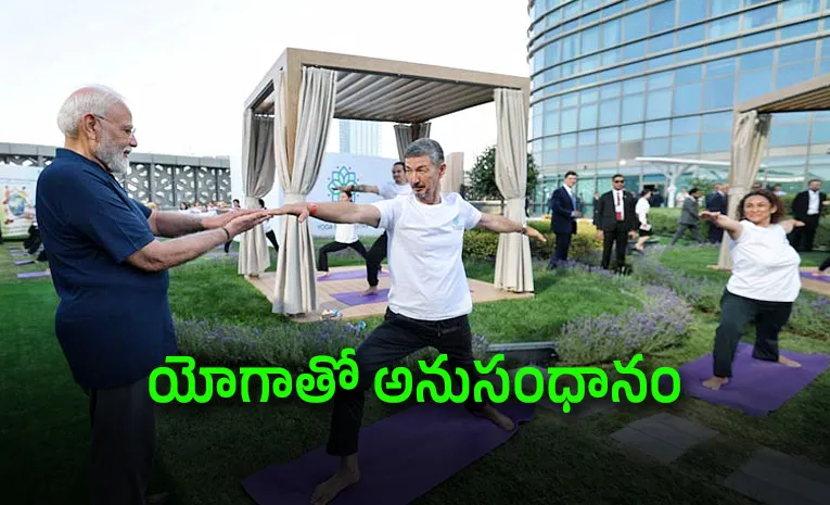 PM Modi Champions Yoga in Tashkent; Begins Two-Day Uzbekistan Visit
