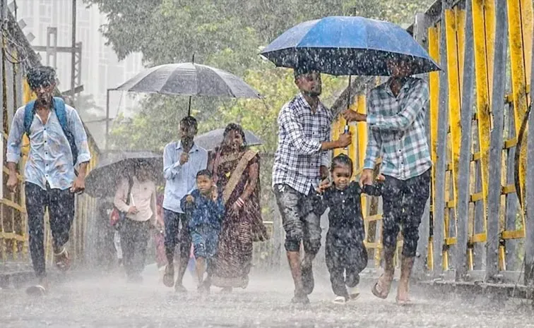 Meteorological Department issues rain warning for several districts in the state
