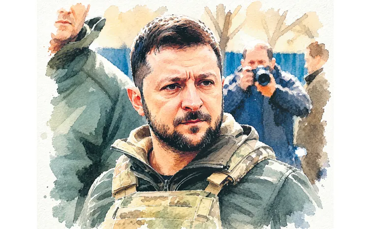 Rayani Diary of Ukraine President Volodymyr Zelenskyy